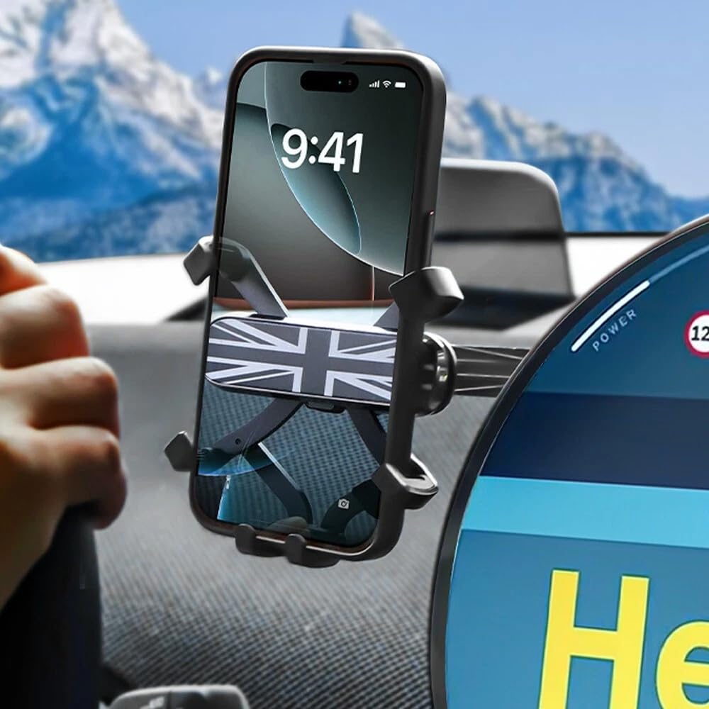 Supporto per telefono cellulare per auto, compatibile con Cooper S JCW Countryman Aceman 2025