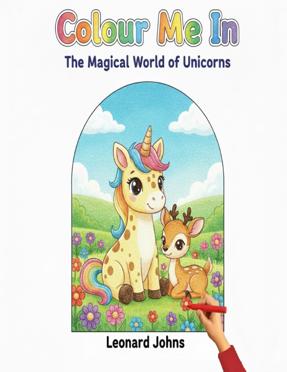 Colour Me In: Magical Unicorns
