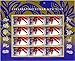 Year of the Snake: Firecrackers (Celebrating Lunar New Year), Full Sheet of 12 x Forever Postage Stamps, USA 2013 , Scott 4726
