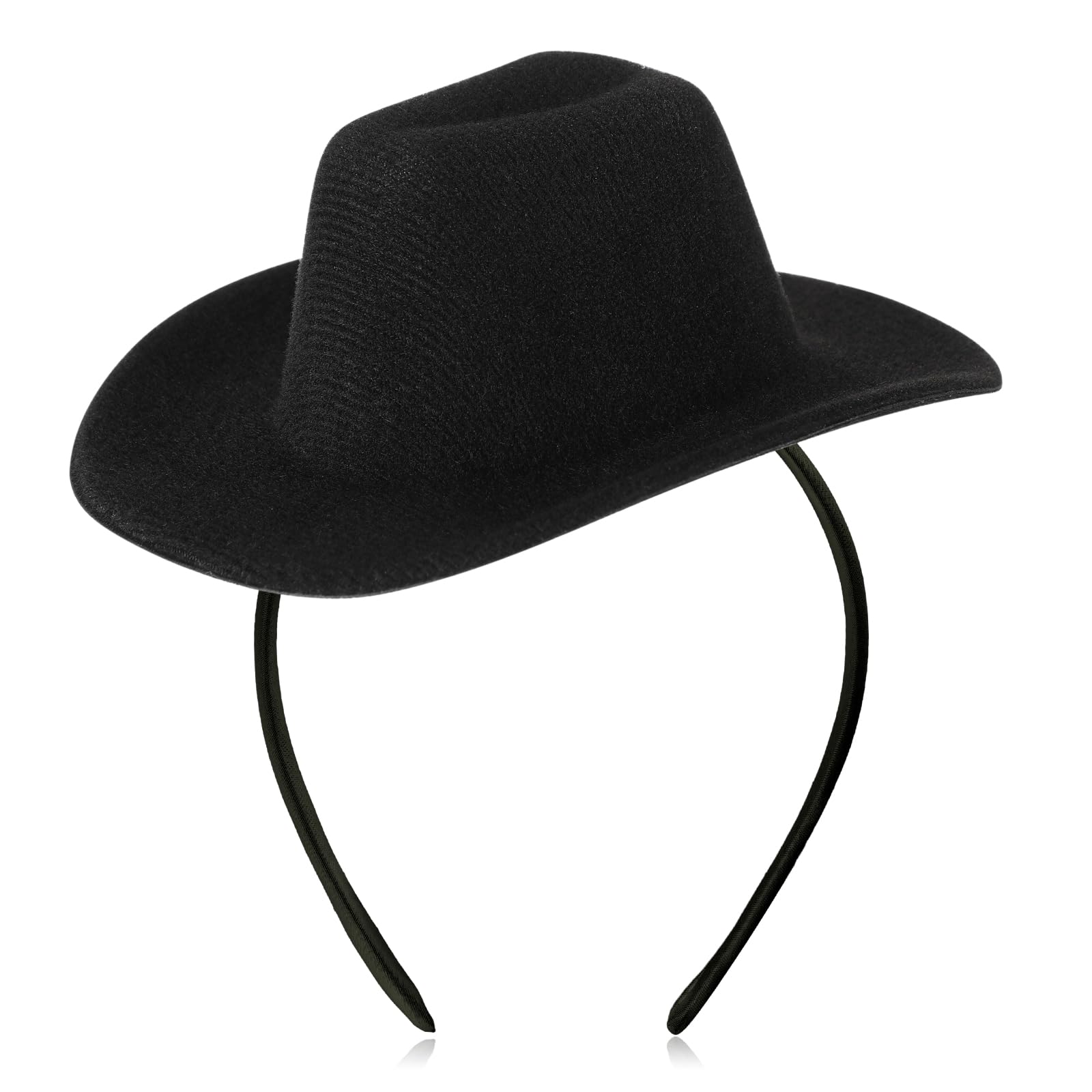 Cozypower Cowgirl Hat Headband Mini Cowboy Hat Headband Cowgirl Women's Costume Headwear for Bachelorette Party Birthday