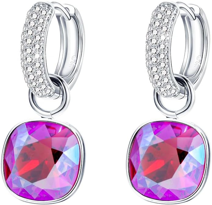 Xuping Jewelry Luxury Flexible Drop Earring with Crystal for Women Party Gifts