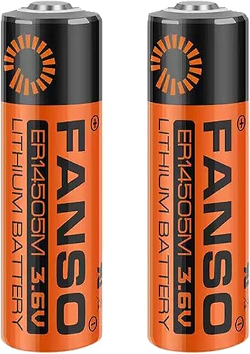 Miniatura 1 de TrendyChic 2 unidades ER14505M 3.6V batería de litio tamaño AA 2200mAh ER14505 doble A baterías