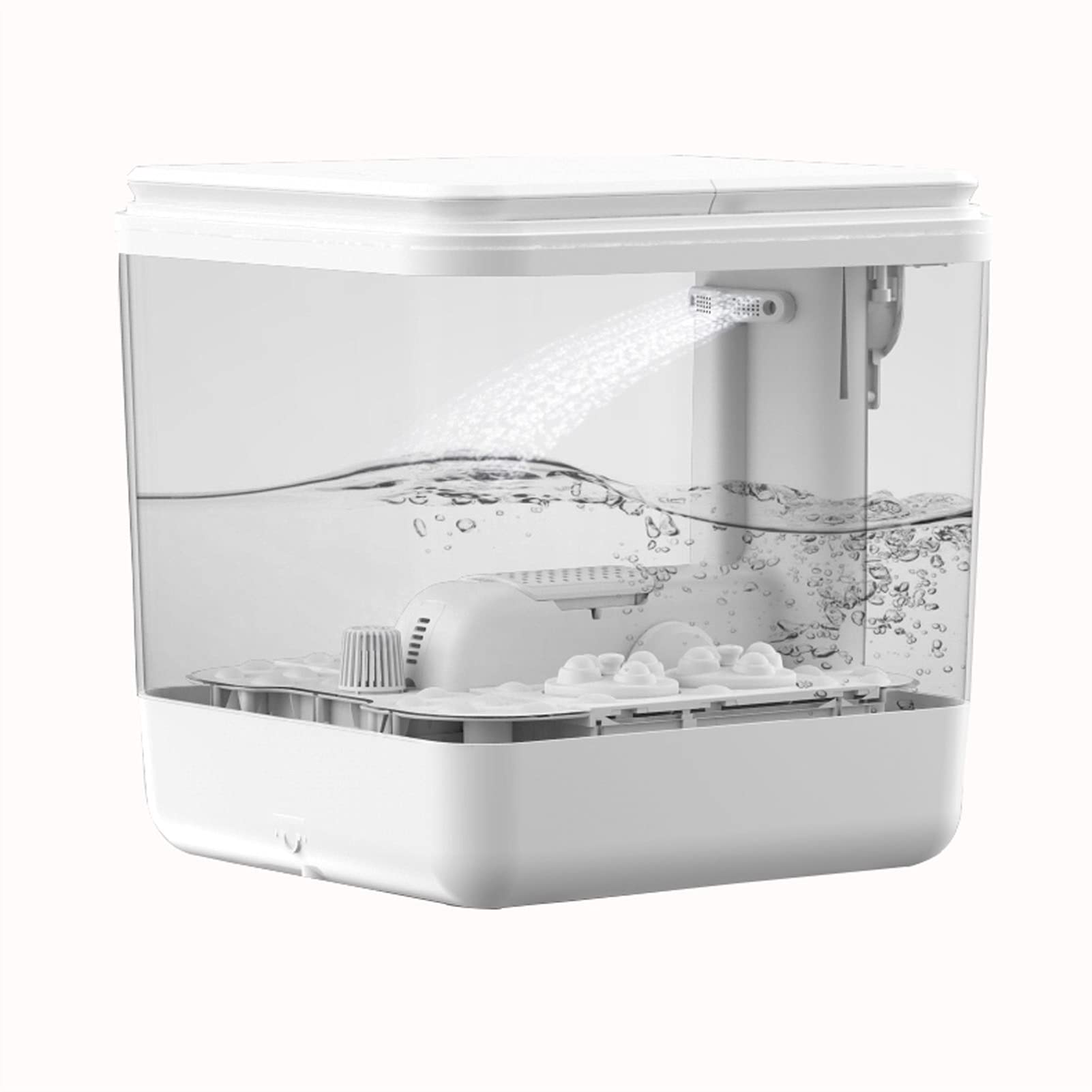 Massaggiatore per pediluvio Foot Spa con tecnologia di pressurizzazione da surf fantasia e impugnatura per cintura, piastra di massaggio rimovibile a temperatura regolabile per alleviare la pression