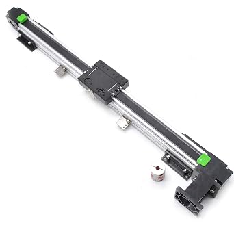 High Speed 1500mm Stroke Belt Drive Linear Guide Rail Motion Slide Actuator Module with NEMA 23 Motor Interface - Sliding Table Stage for CNC 3D Printer & DIY Gantry Systems