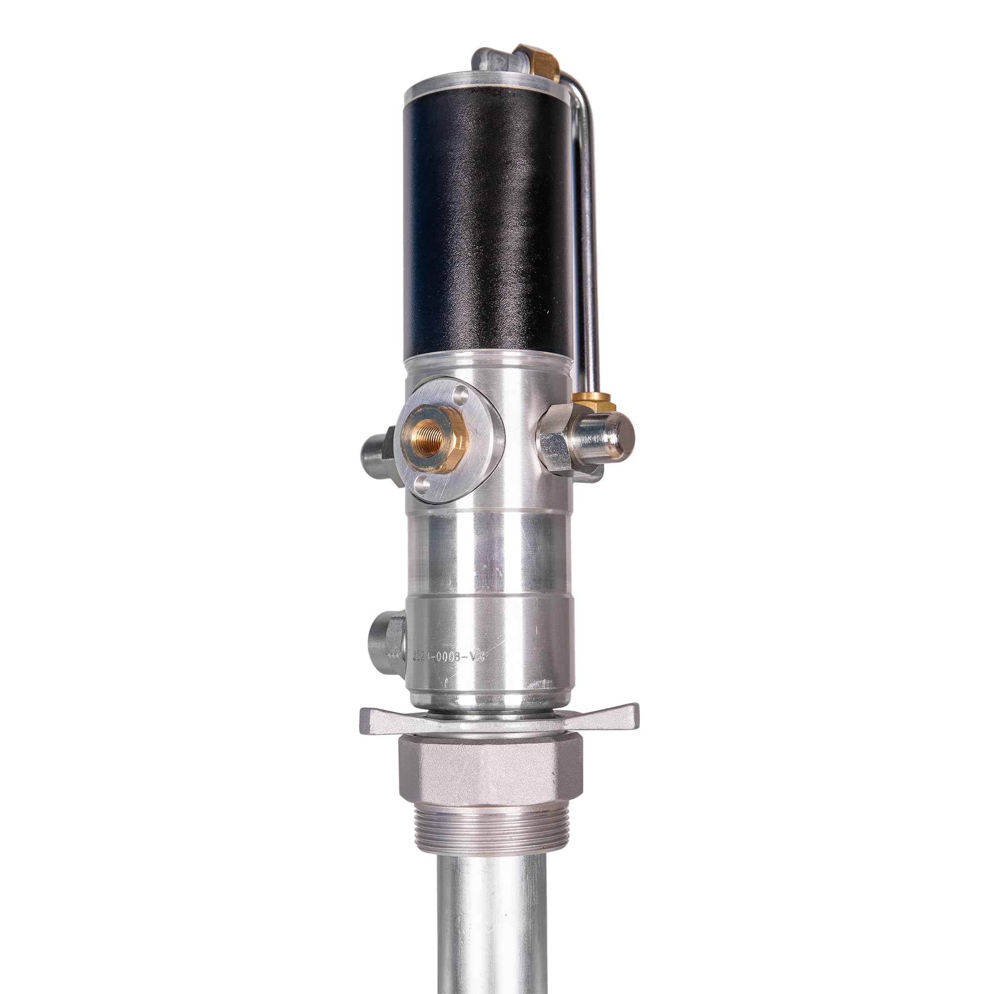 Cofan Bomba neumática lubricante | Adecuada para bidones de 205 litros | Caudal de 14 LPM | Relación 3:1 | Uso Profesional o Industrial