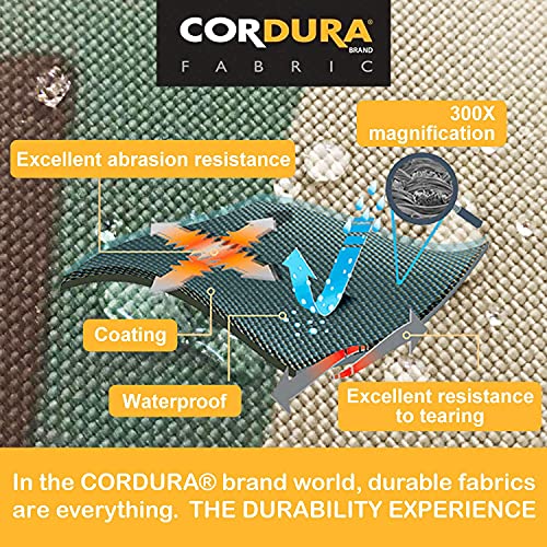 Rough Enough Expanding File Document Folder Bag Accordian File Organizer Accordion Filing Folders Case Portable Portfolio For School Office Travel In Black Cordura #TOP6