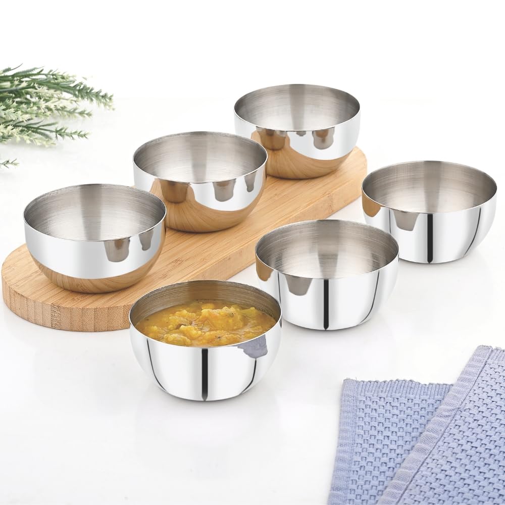 Vinod Stainless Steel Bowl Set - 6 Piece -1
