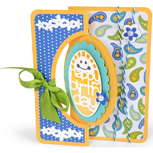 Sizzix 660715 Framelits 18 Fustelle per Carte