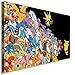 LaraArt Bilder Pokemon 1. Generation AK Art - Lienzo Decorativo (tamaño XXL), 40 x 30 cm