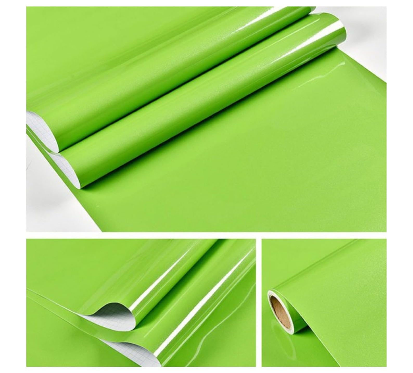 HOME13™ Parrot Green Glossy Wallpaper Peel & Stick Contact Paper Waterproof Self Adhesive Wallpaper for Kitchen Cabinet Furniture Countertop Wallpaper Vinyl Removable (12x48 Inches Pack of 2) (B0BHWJ11WP) Amazon Price History, Amazon Price Tracker