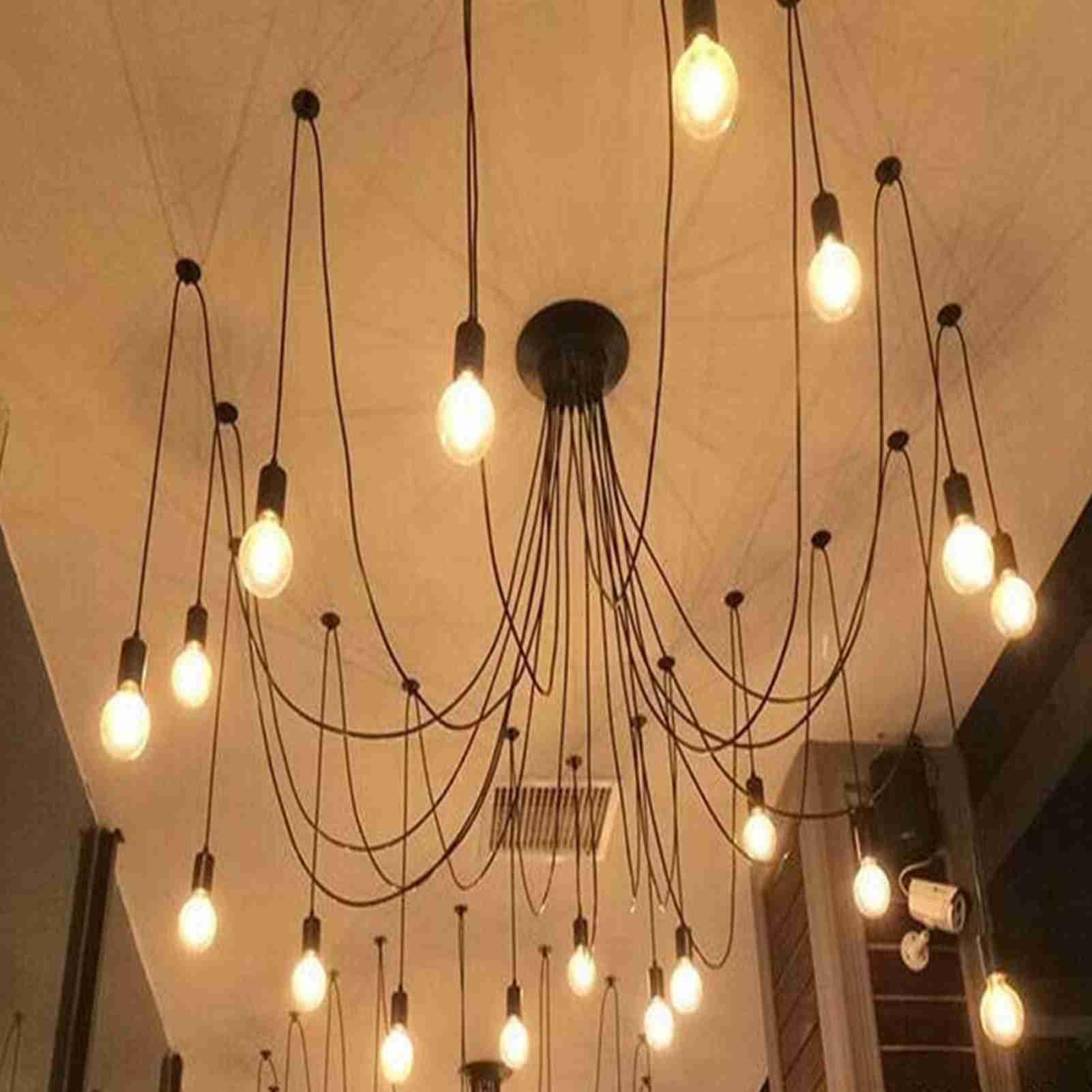 E27 Nowoczesny żyrandol, Trwały, Estetyczny Design