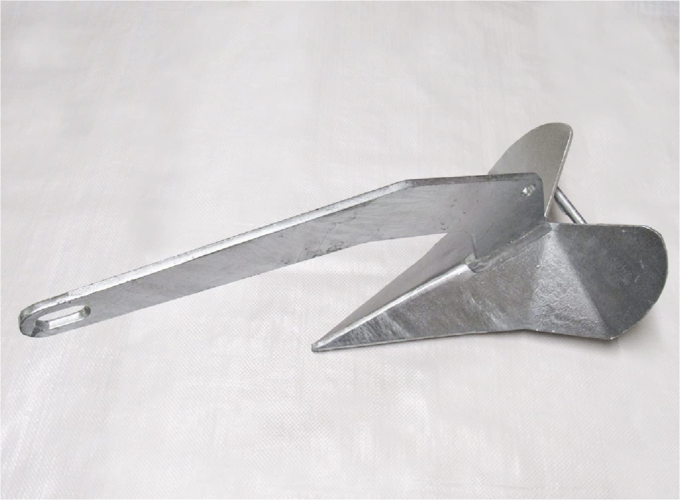 Secure Fix Direct Galvanised Steel Fixed Plough Anchor 4KG - 30KG (Delta Style Yacht Boat Marine Sea) (6KG) — image 1