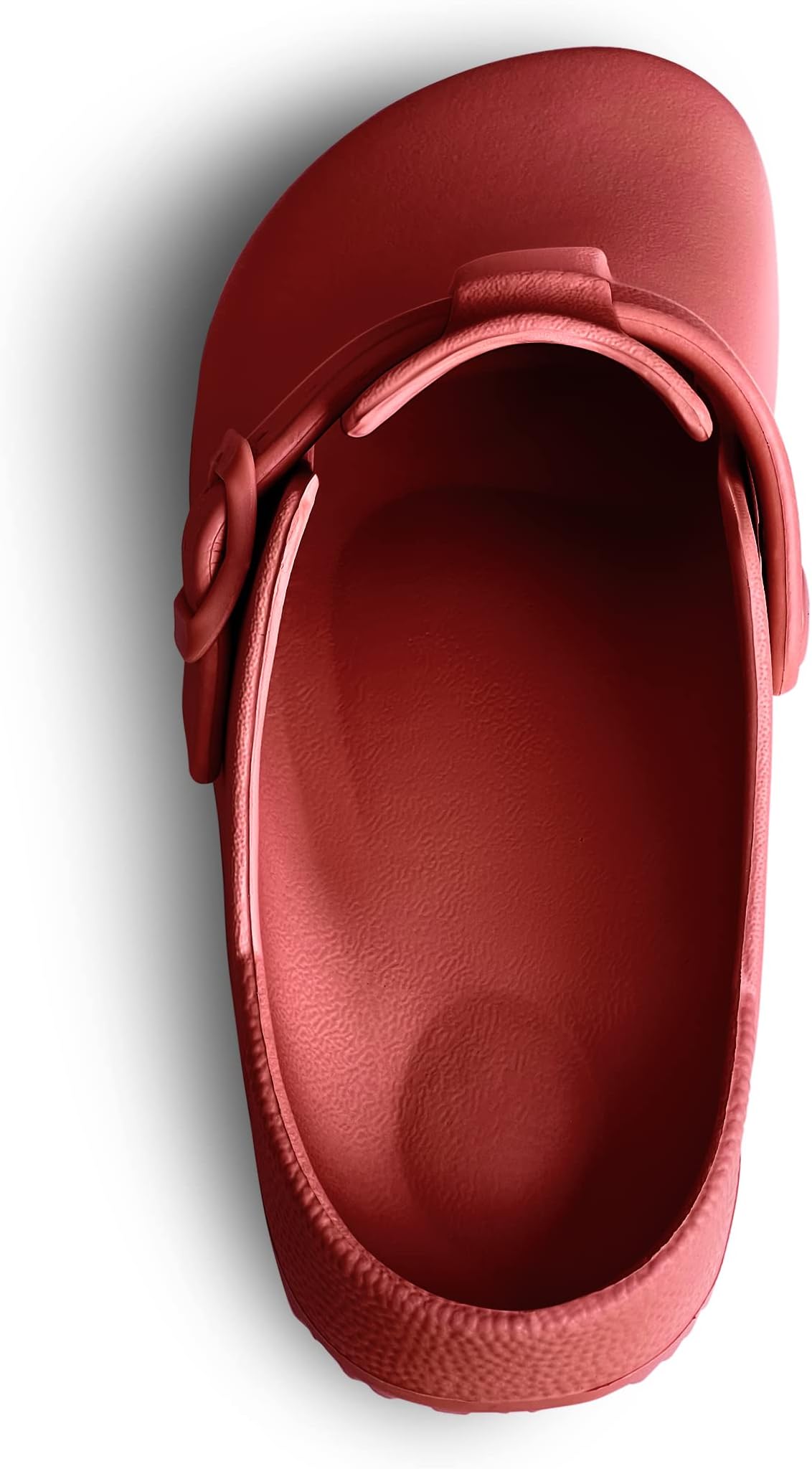 Bigant Womens Clogs,Mercy Mules for Womens Nurse Shoes-Slip on Garden Work Shoes(Red-10 Women/8 Men)