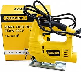 Bomvink Serra Tico-Tico Elétrica 550W BOM-9668 – Cortes Precisos e Ágeis