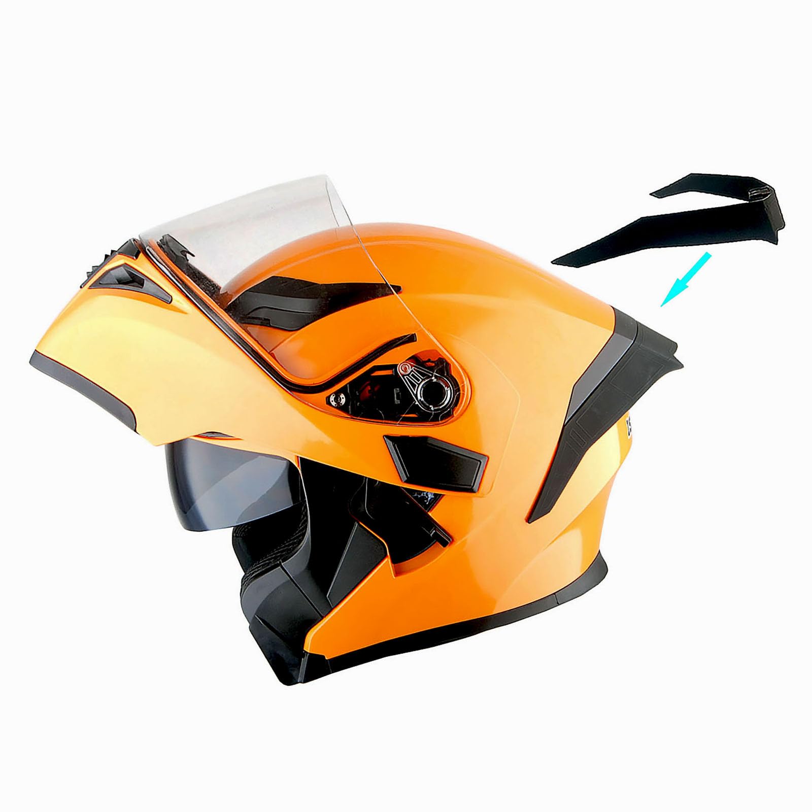 Amazon.com: 1Storm Motorcycle Modular Full Face Helmet Flip up