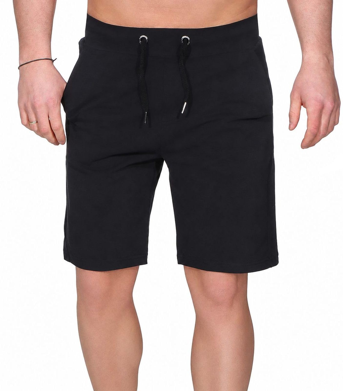 Elbsand Herren Sweat Shorts Bermuda ESMNias Kurze Sweatshose mit Taschen