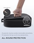 AUBIKA Cas de transport dur compatible avec Meta Quest 3S/Quest 3/Vision Pro/Quest 2 Version Elite/Batterie VR Accessoires pour casques de jeu et contrôleurs tactiles, adaptés aux déplacements et au rangement à domicile