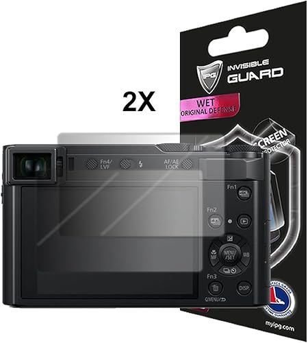 Miniatura 2 de para cámara PANASONIC LUMIX ZS200-4K (pantalla) con garantía de reemplazo de por vida Protector de pantalla invisible - Calidad