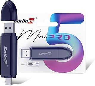 Carlinkit SE Mini Pro Wireless CarPlay Adapter – Plug & Play USB-C Dongle for iPhone, Fast Auto Connect, Compact Wireless CarPlay Module for Factory Wired CarPlay Cars