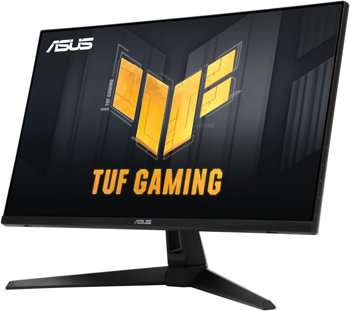 ASUS TUF Gaming VG27AQA1A Monitor Gaming 27”, WQHD, Overclock Fino a 170 Hz, Tecnologia Extreme Low Motion Blur, Freesync Premium e Shadow Boost, 1 ms (MPRT), HDR, DisplayWidget Lite, Nero ASUS TUF Gaming VG27AQA1A Monitor Gaming 27”, WQHD, Overclock Fino a 170 Hz, Tecnologia Extreme Low Motion Blur, Freesync Premium e Shadow Boost, 1 ms (MPRT), HDR, DisplayWidget Lite, Nero