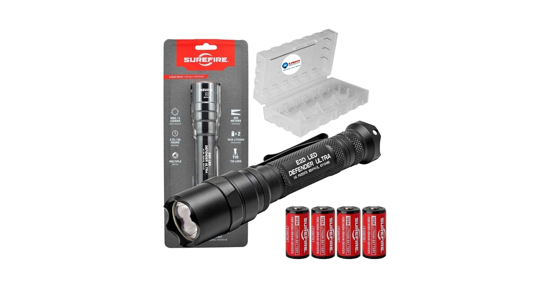 Amazon.com: SureFire E2D Defender Ultra (E2DLU-A) 1000