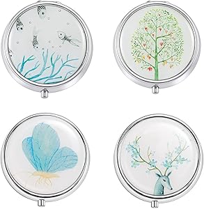 Portapillole per borsa con specchio thumbnail classifica