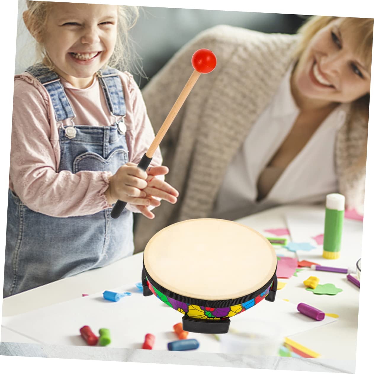 TOYANDONA 3er-set Musikinstrumentenstäbe Marimba Drumsticks Zungenstäbe Set Ergonomischer Griff Für Jungen Und Mädchen 2 Paar * 3