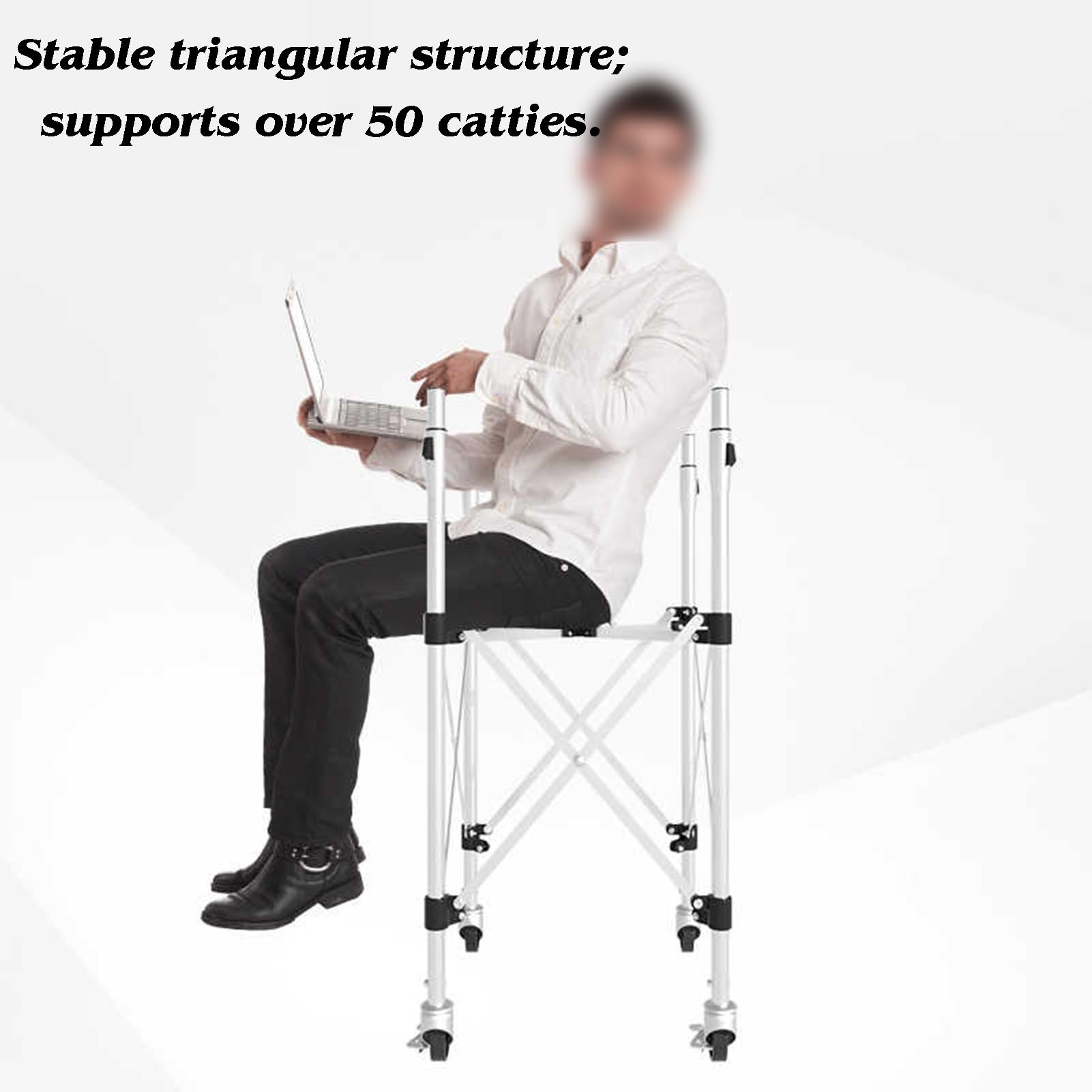 Contenitore For Palline Da Tennis Extra Large For Allenamenti E Partite | Carrello leggero for con ruote e borsa rimovibile, in acciaio inossidabile