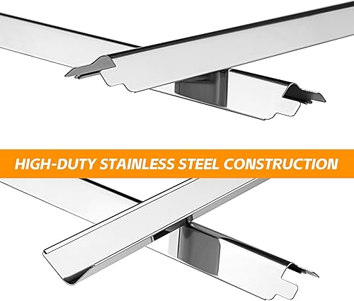 Miniatura 6 de Reemplazo de quemadores de parrilla para Charbroil 463660021 463660421, piezas de parrilla Performance 2 quemadores G325-0002-W1 placas de calor,