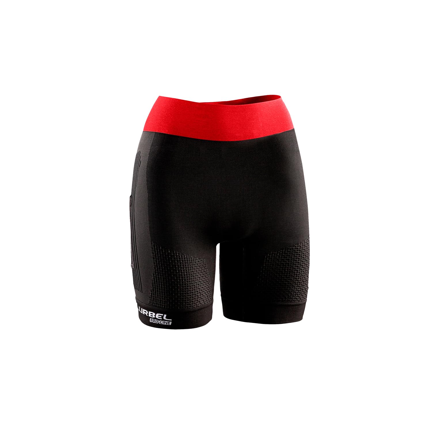 Lurbel Tifon Pro Shorts W, Malla para Trail Running, Malla Corta Transpirable y Anti-Olor, con Bolsillos, Malla Termorreguladora, Mujer.