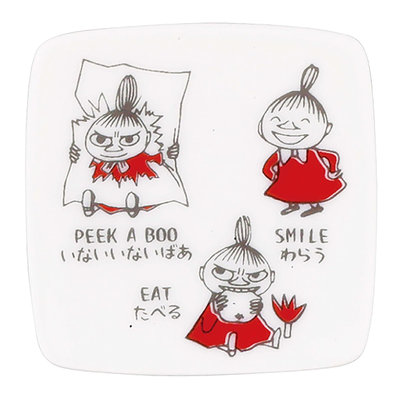 Amazon｜MOOMIN (ムーミン) 箸置き 約5×5cm リトルミイ 陶器 グッズ