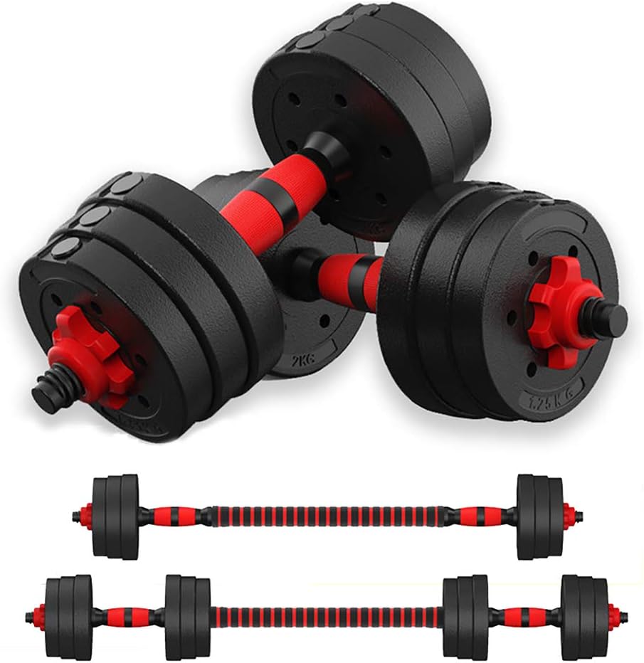 Dumbbells Adjustable Set of 2,22 33 44 66 88 110 Pound Dumbbell Set with Adjustable