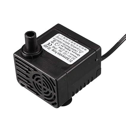 Generic DC 6V-12V 5W Solar Mini Inlet Outlet Submersible Pump for Aquarium Fish Tank Fountain Pond