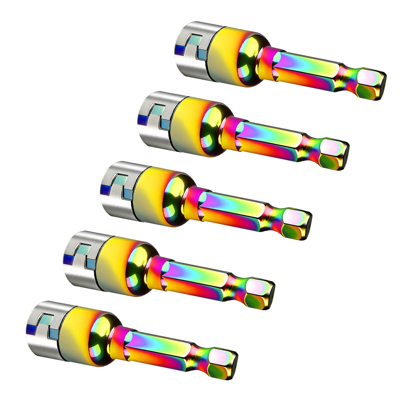 Nvoqilin A None 8Mm Sockets With Ntislip Design For Utomotive Repairs Hexagonal Shanks Sockets