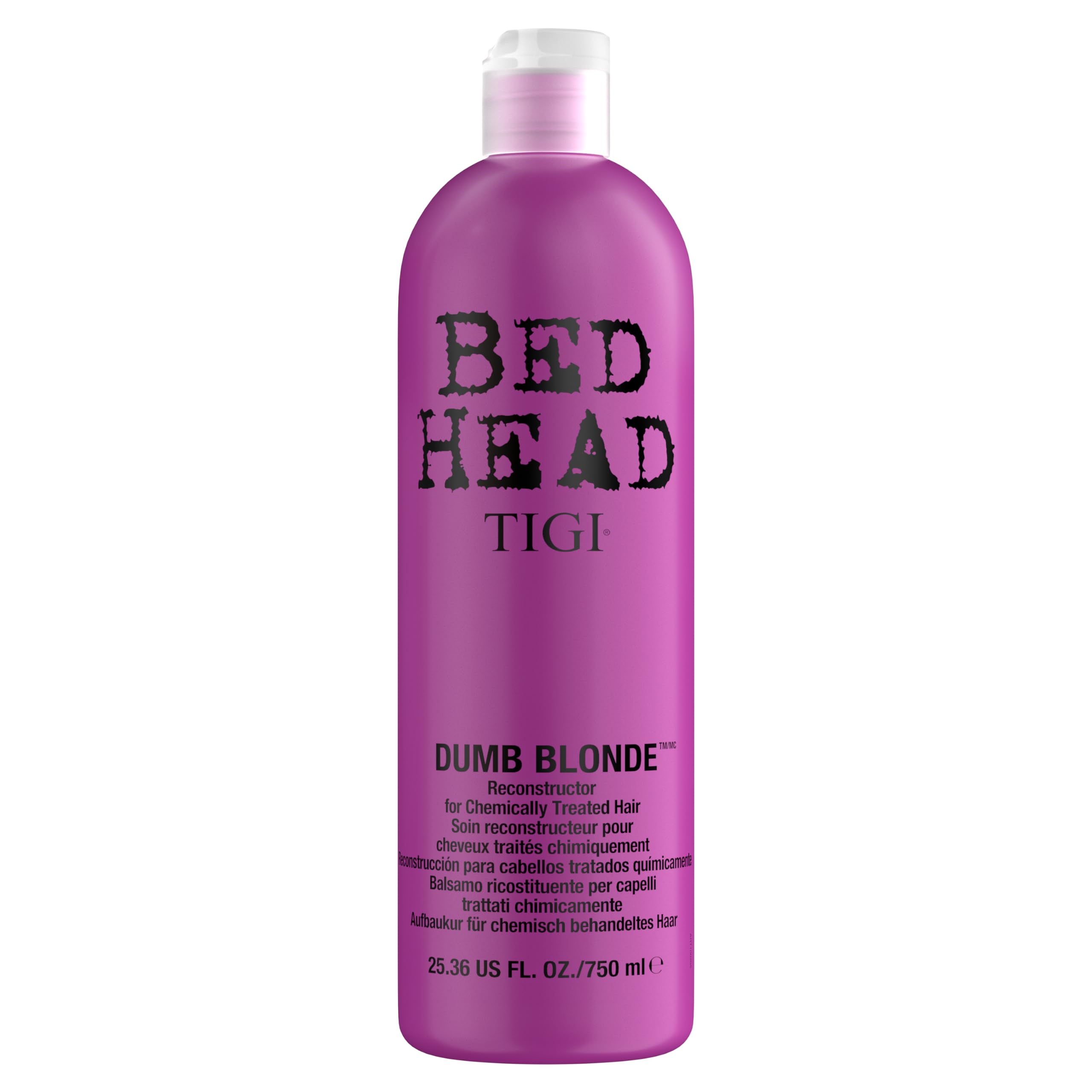 Tigi Bed Head Dumb Blonde Reconstructor - For Chemically Treated Hair (Cap) - 750Ml/25.36Oz
