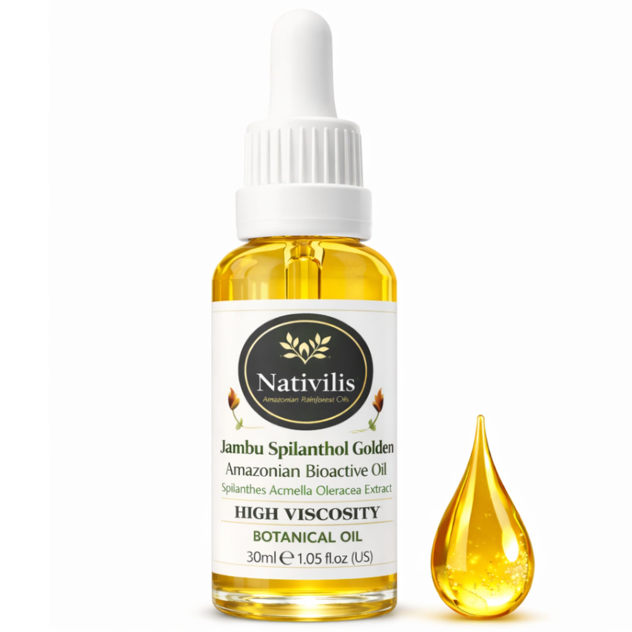 Spilanthol de Jambu Nativilis alternative au B-tox pour une meilleure pénétration