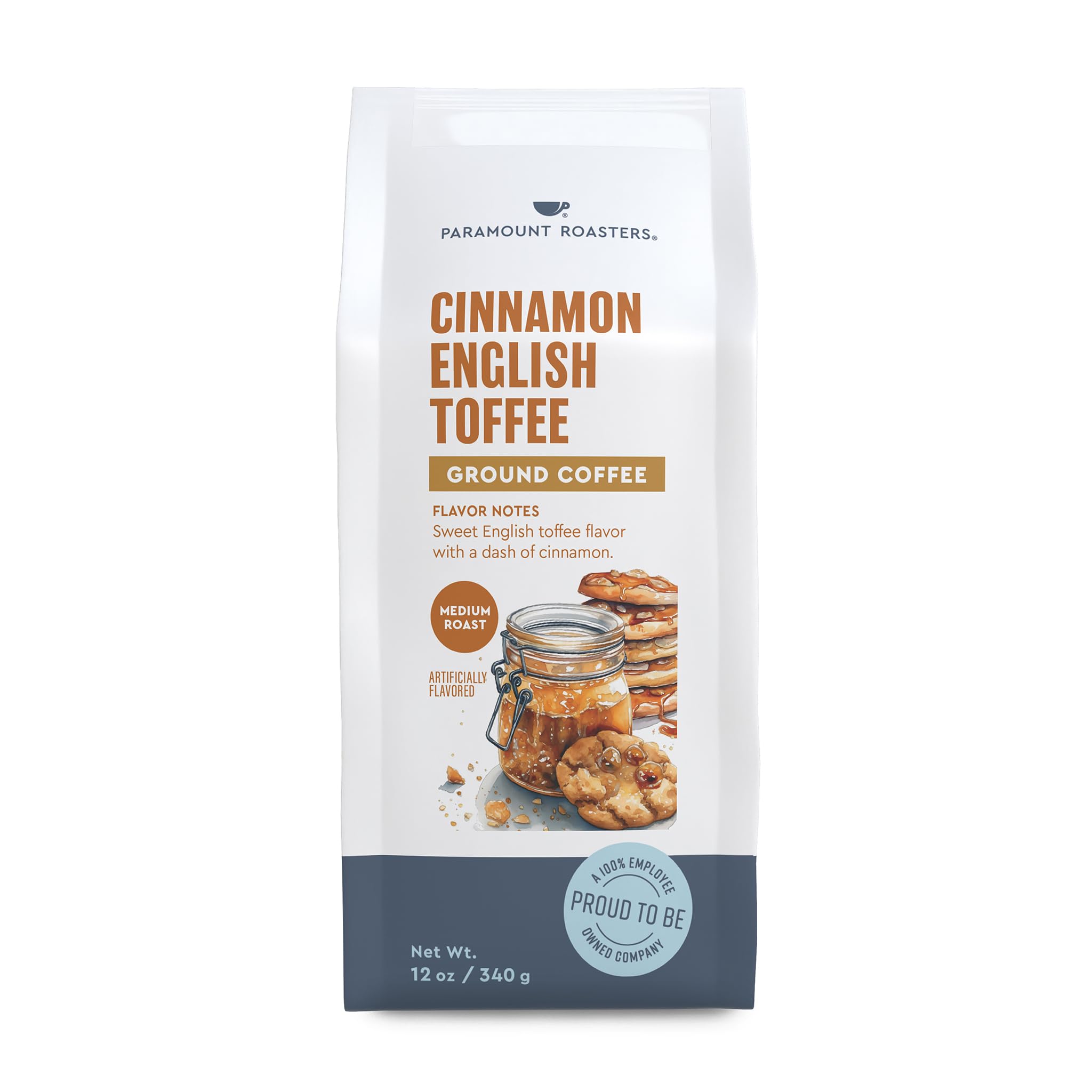 Amazon.com : Paramount Roasters Cinnamon English Toffee Flavored