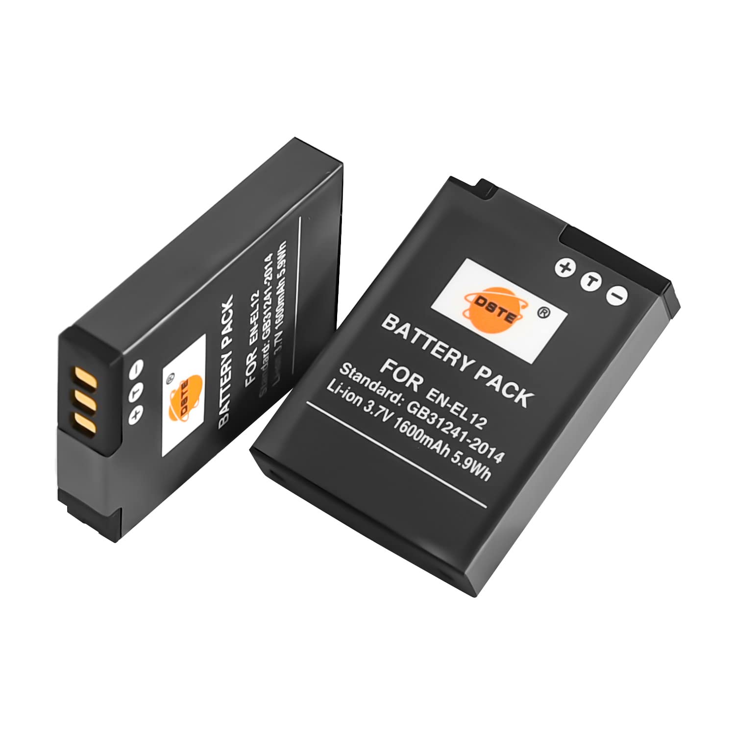 Caricatore E 2 Batterie Per Nikon EN-EL12 - Compatibile Con Coolpix P300, S31, AW100 E Altri - Foto 5