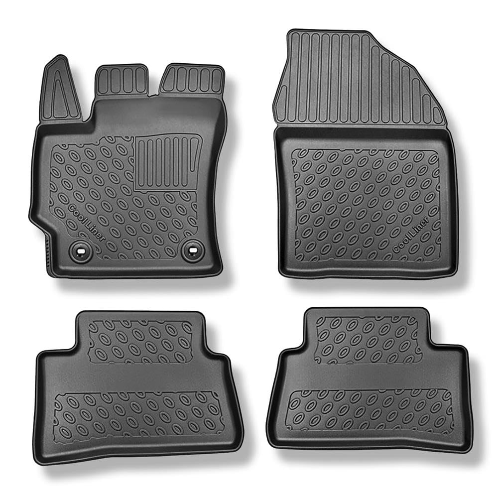 Mossa Alfombrillas adecuadas para Toyota Corolla Cross SUV 2022-.. 4 uds. C