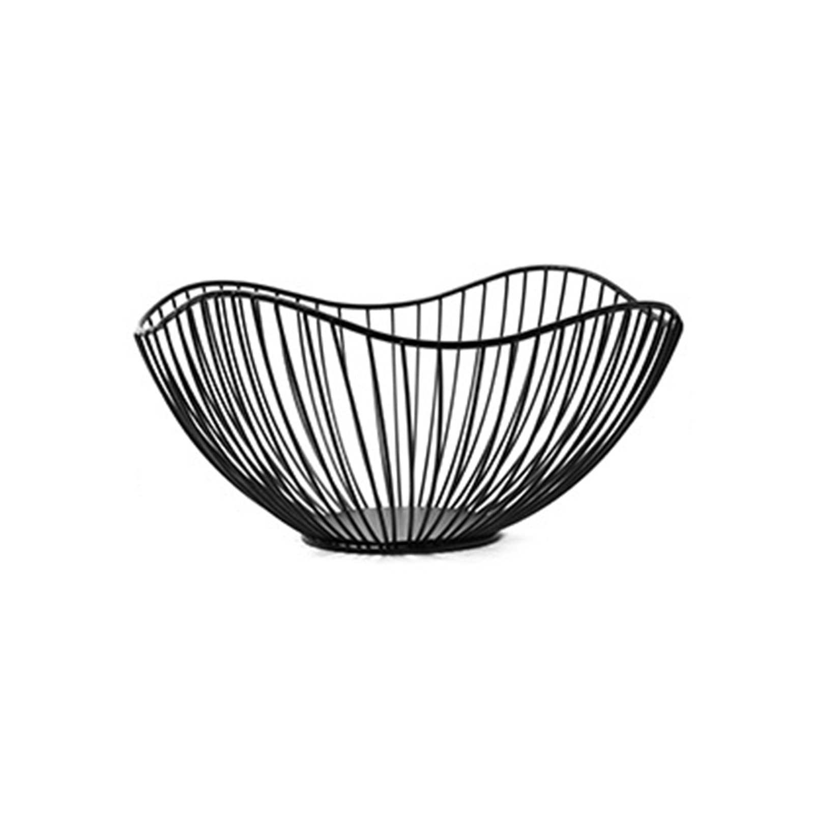 Xjdzineq Dining Table Fruit Display Basket Metal Wire Storage Bowl for Eggs Snacks Bread Home Decoration Supplies Iron Fruit Basket