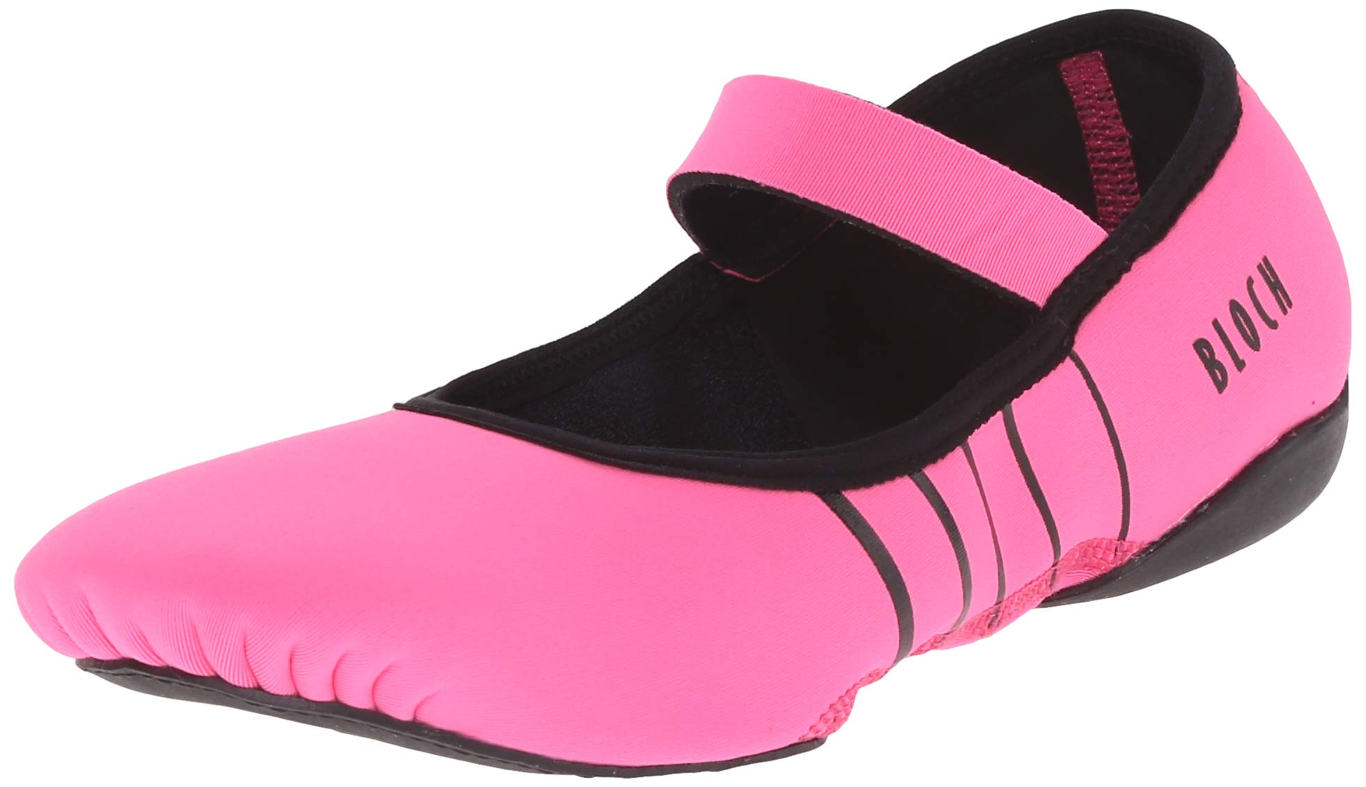 Bloch Women's Contour Rubber Front-Sole Pilates/Yoga/Barre Studio Athletic Shoe