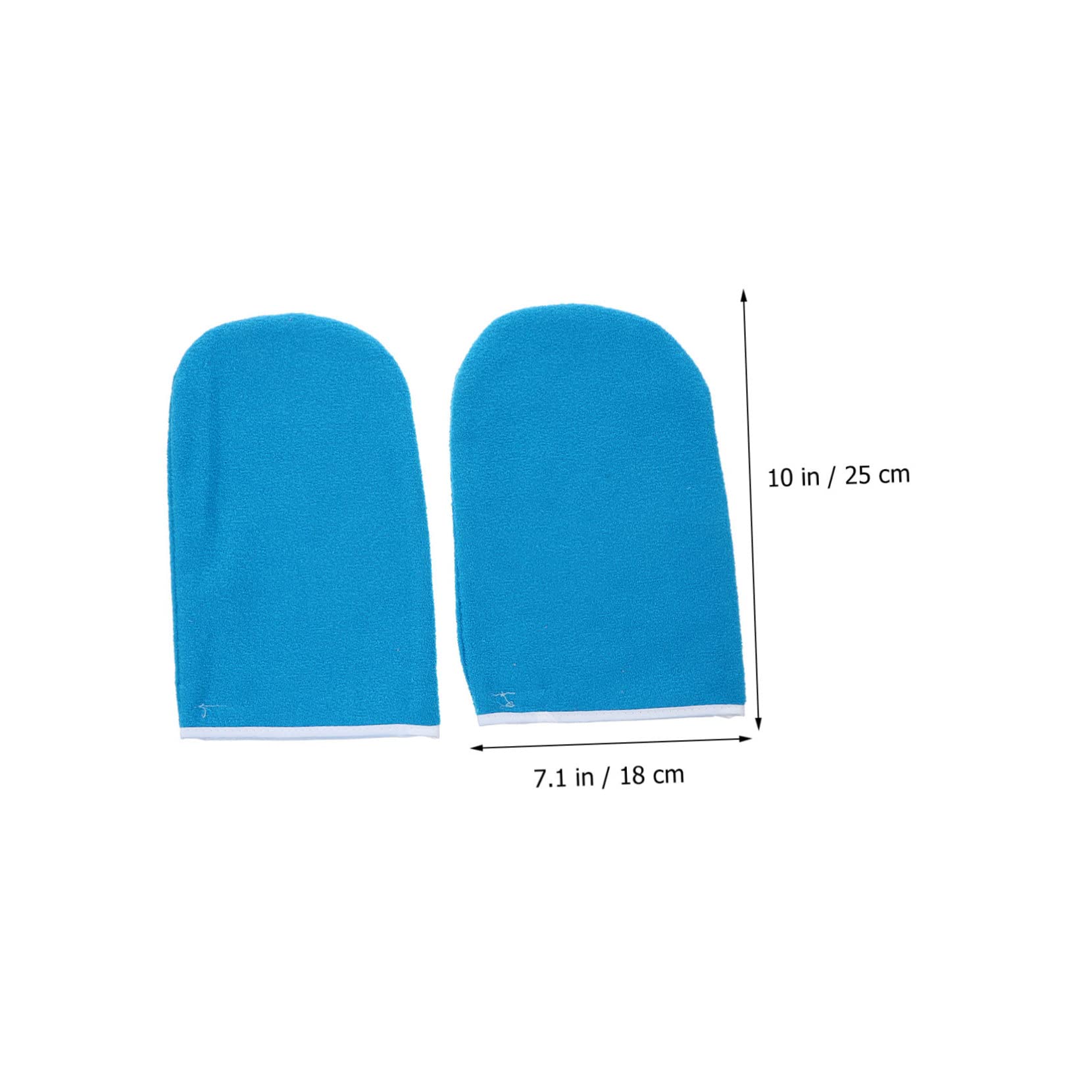 TOVINANNA 2Pcs Hand Therapy Gloves for Paraffin Wax Treatment Moisturizing Spa Mitts for Hot Wax Therapy Fit Reusable Washable for Dry Hands Care for Relief