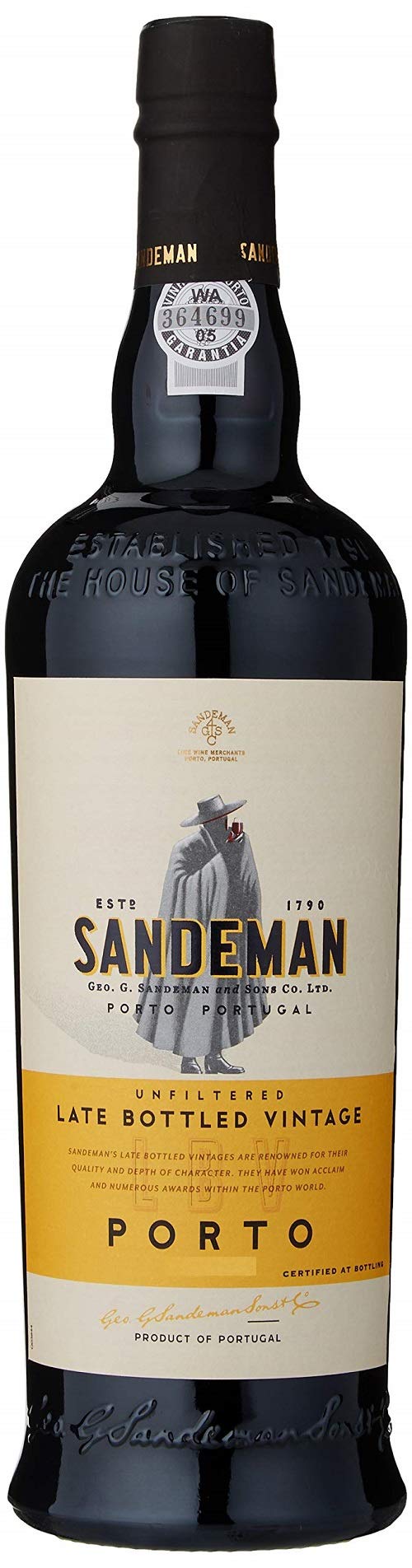 Sandeman Late Bottled Port Wine, 75 cl