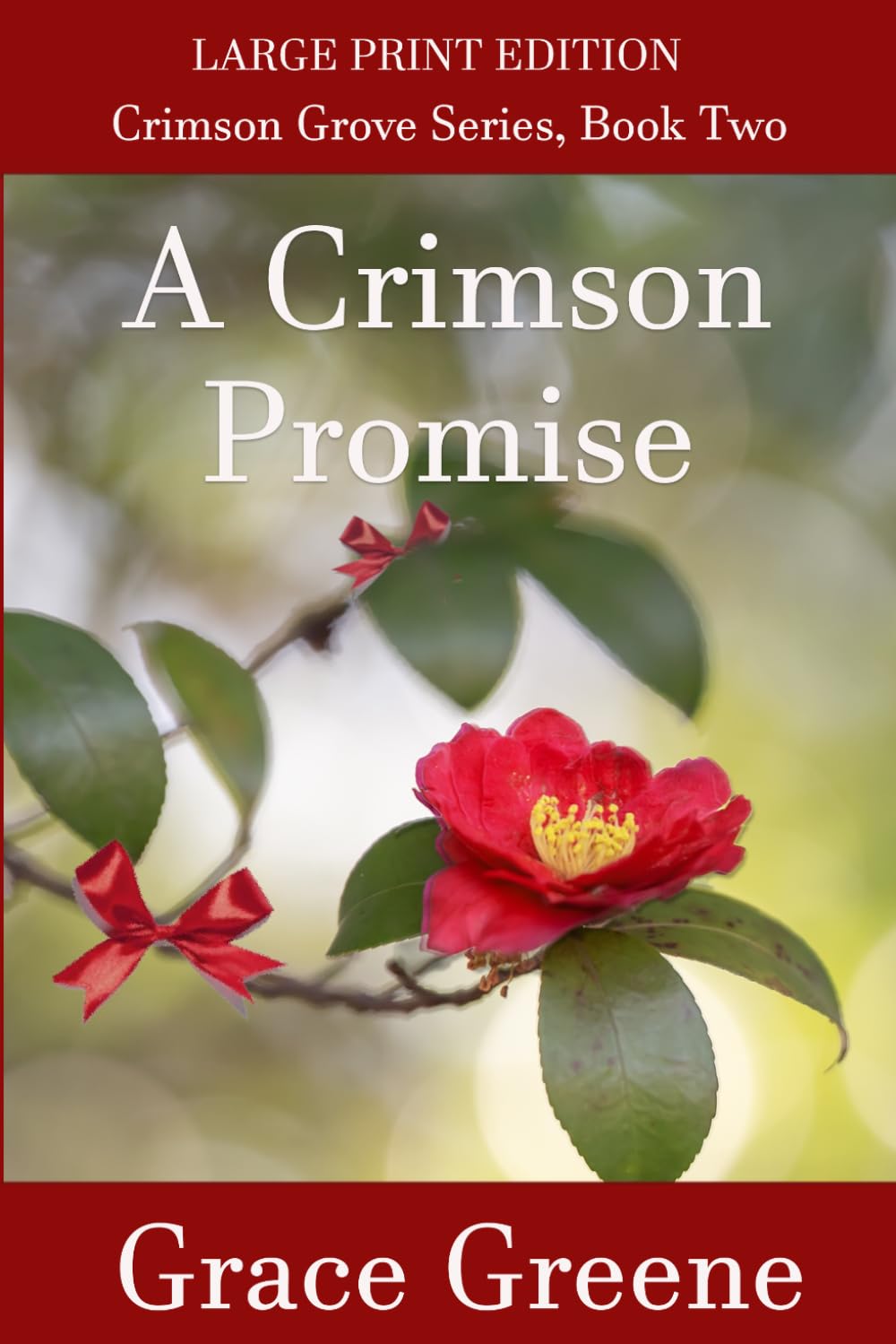 A Crimson Promise (Grace Greene's Large Print Books)