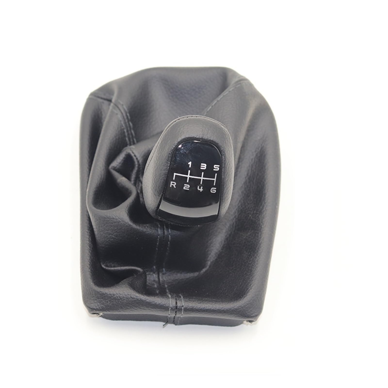 Caidis 6 Speed Car Gear Shift Knob For Benz E Class W211 S211 2002 2003 2004 2005-2009 Car Gear Shift Level Knob With Pu Leather Boot Gear Lever Knob(6 Speed)