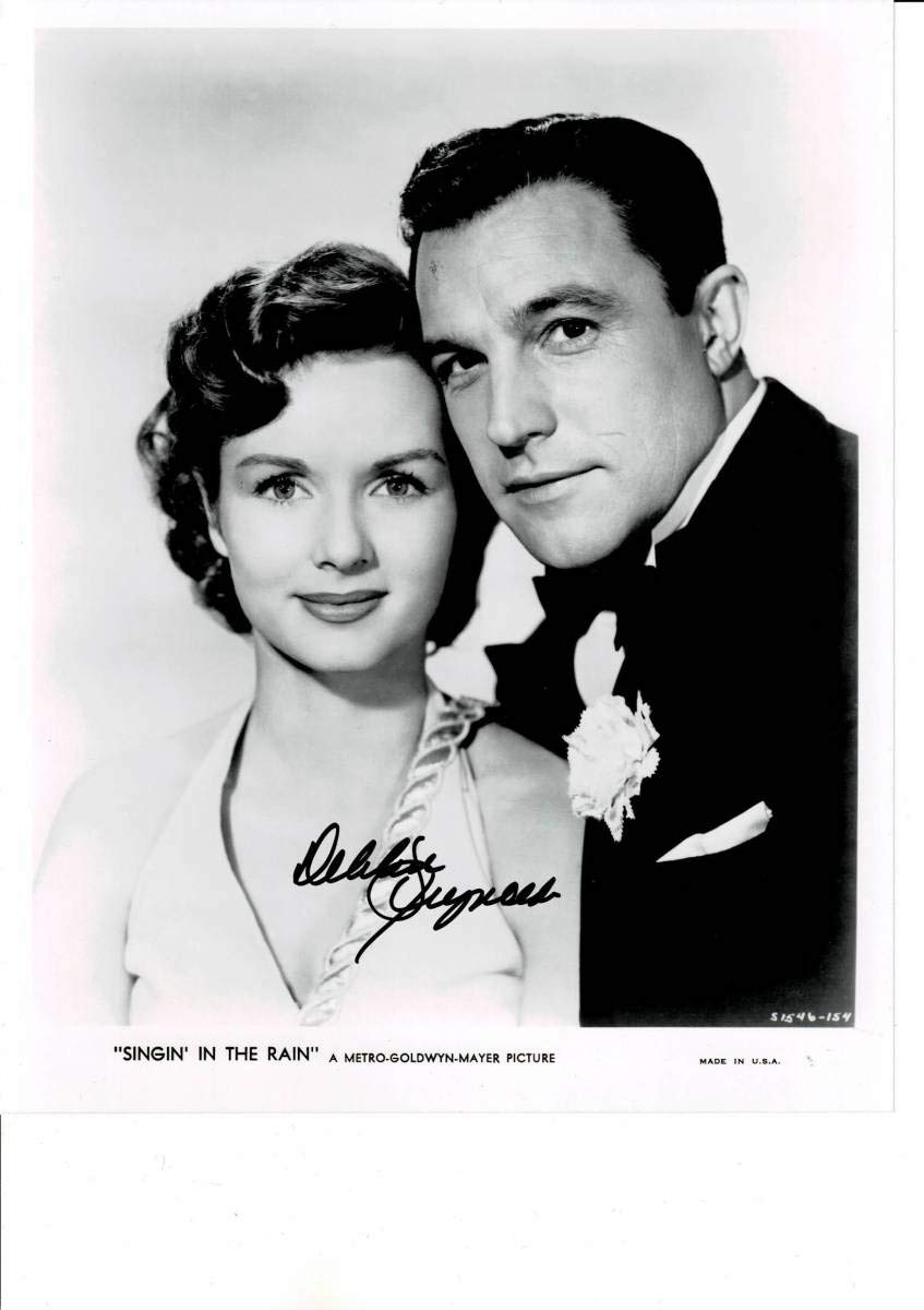 デビー・レイノルズ直筆サイン入り超大型写真…雨に唄えば… 【公式通販】