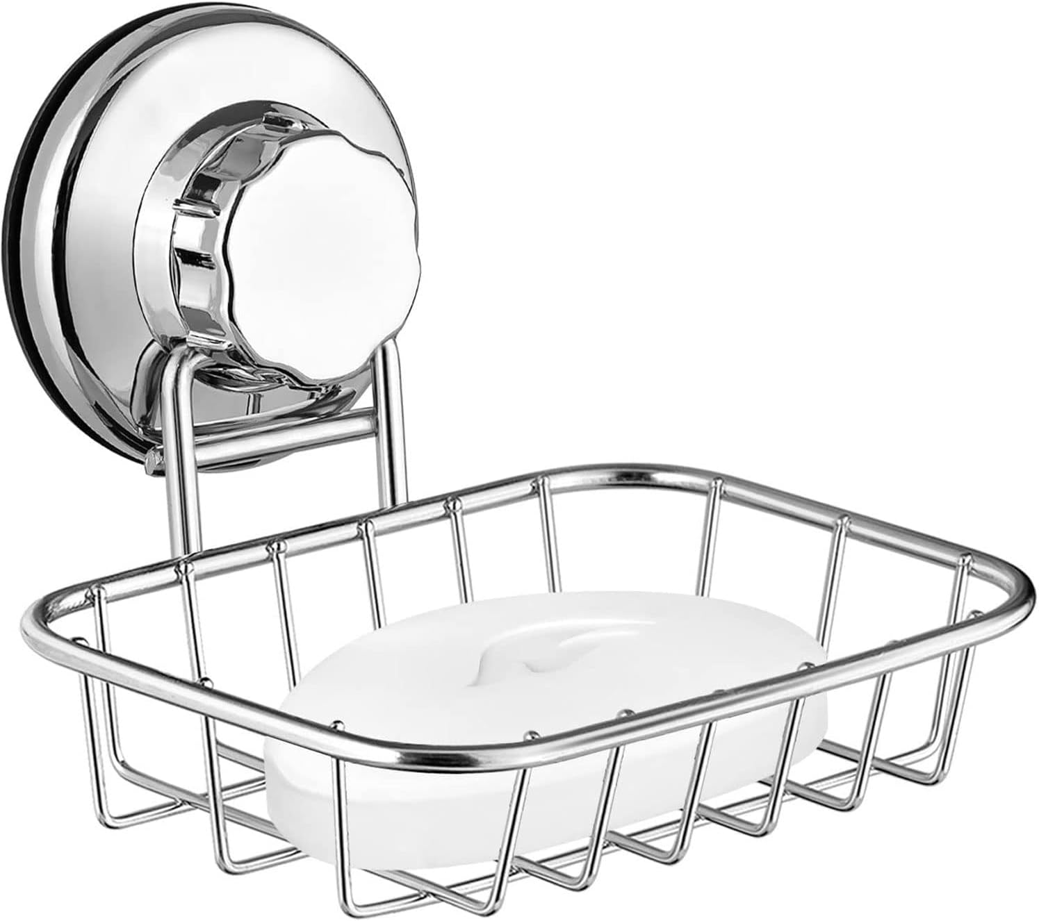 ARCC Soap Dish Shower Soap Holder Rustproof Bar Sponge Holder with PVC Soap Lift for Bathroom ...