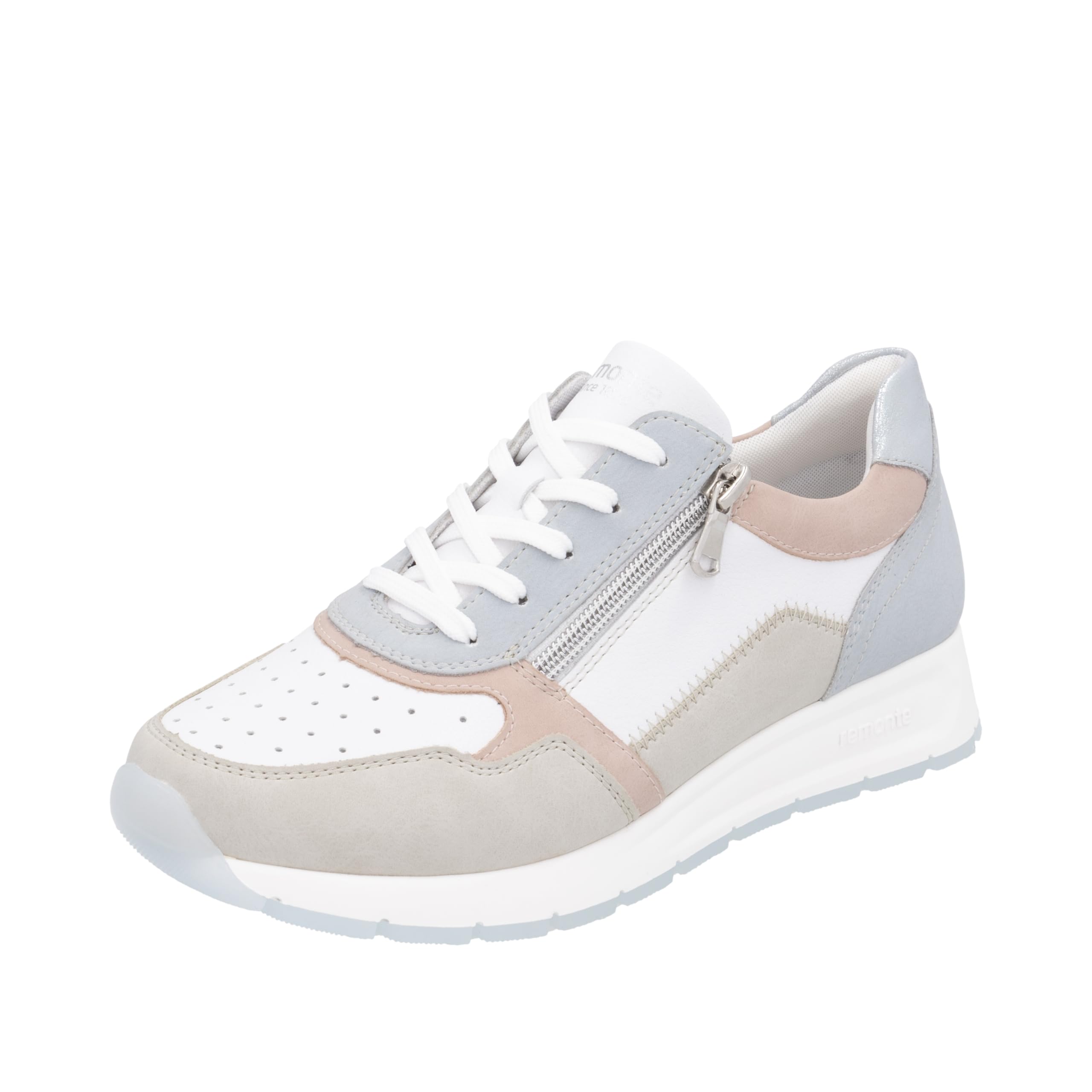 Remonte Women's D2g00 Low Trainers, White 81, 7.5 UK