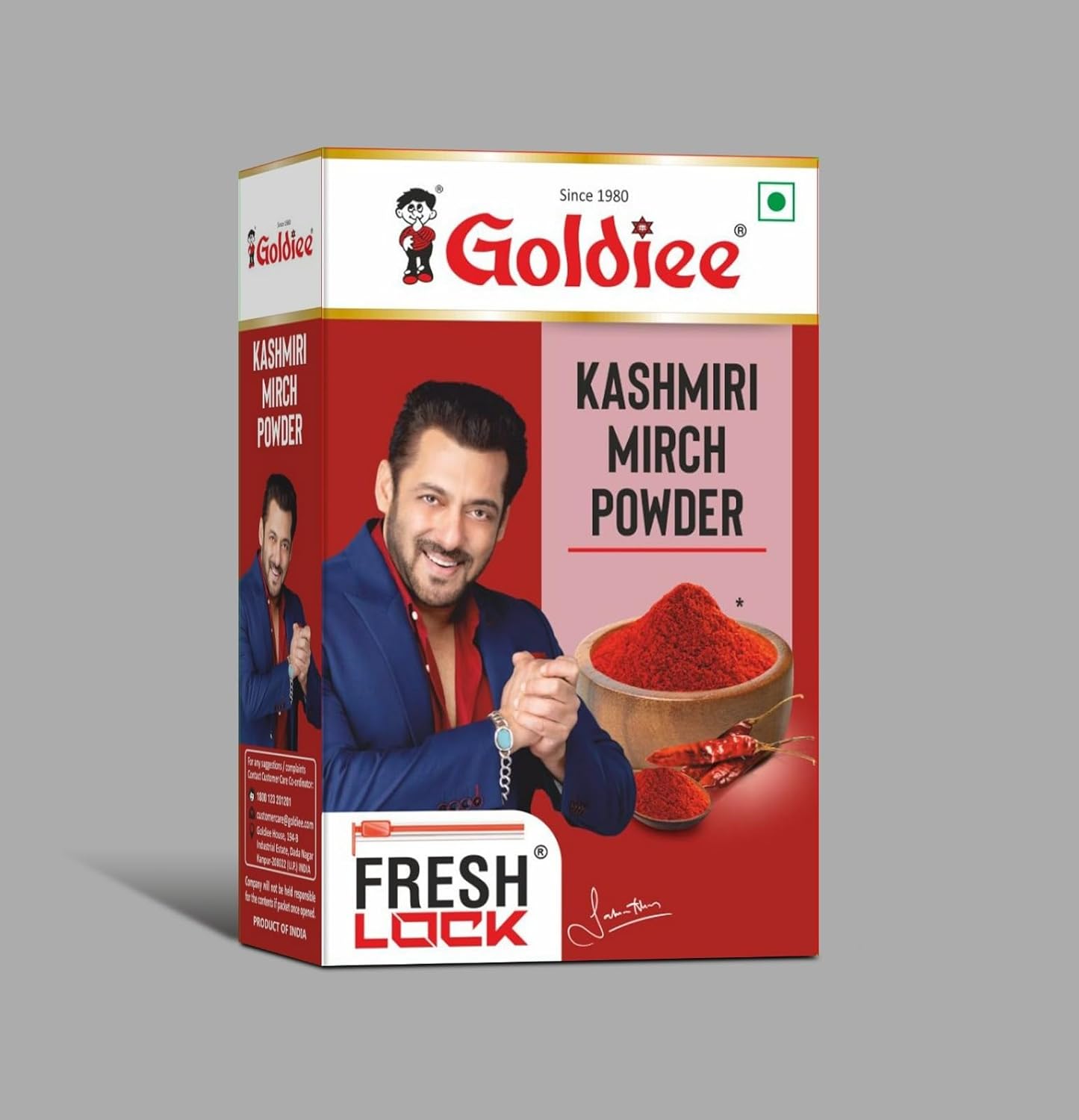 Goldiee Kashmiri Mirch 100gm