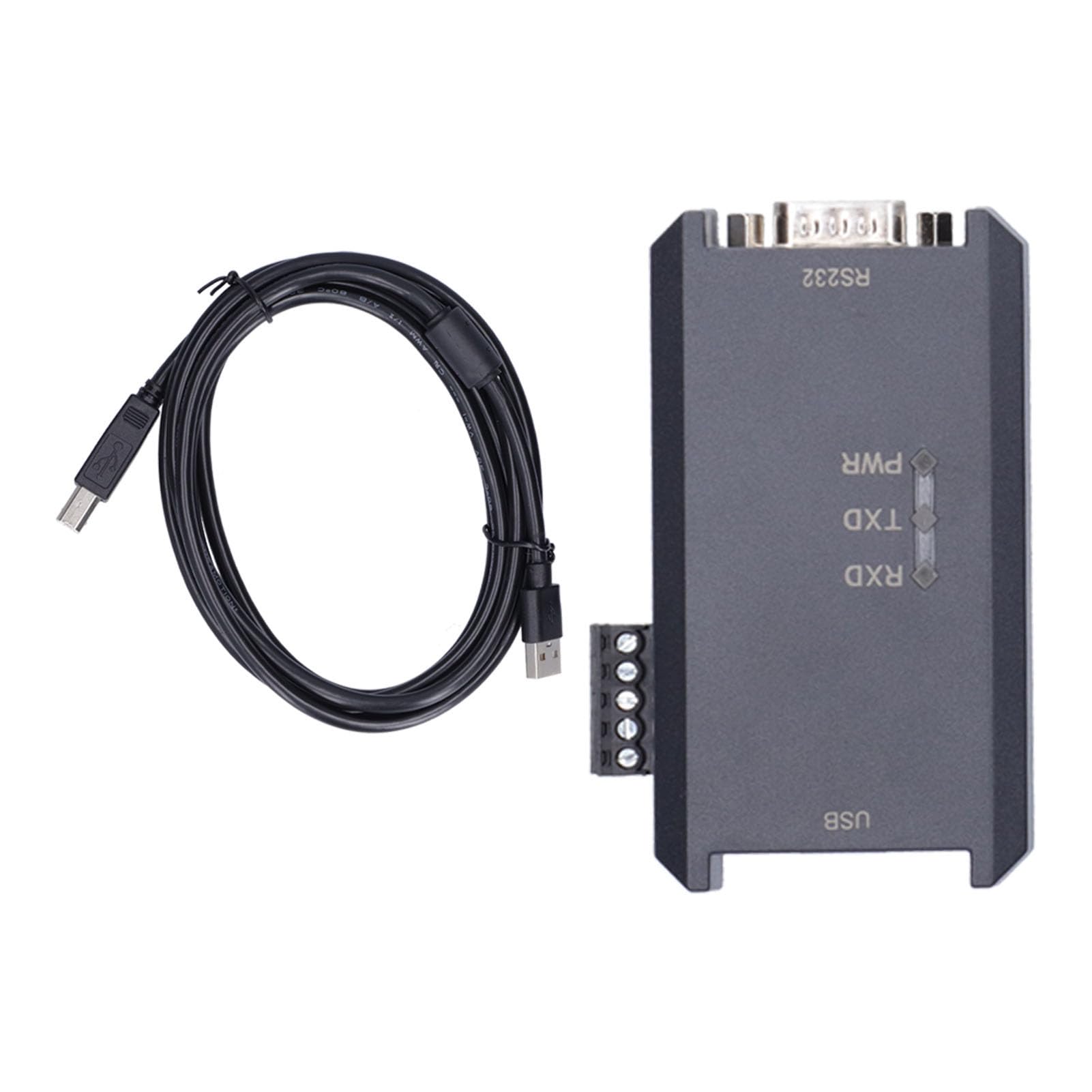 Adaptador de Puerto Serie USB Aislado a /232/422 Convertidor de Alta Velocidad para Sistemas de Control de Automatización Industrial Material ABS